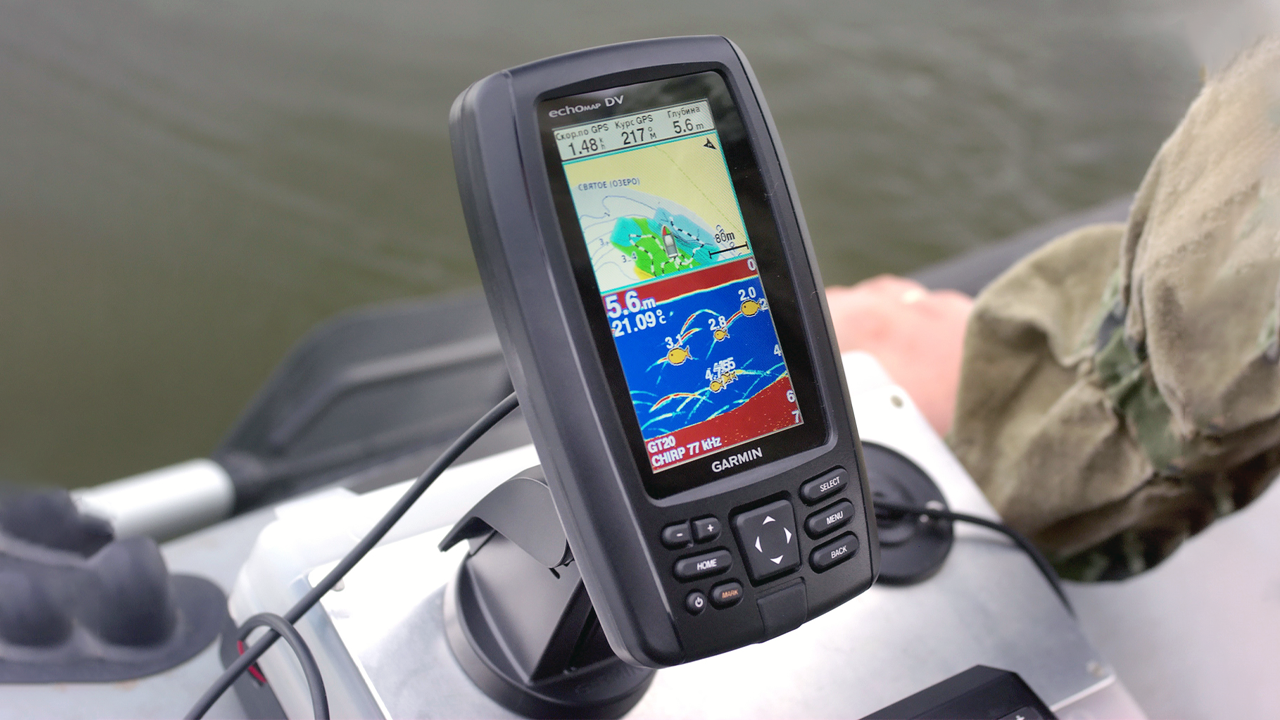 эхолот Garmin неправильно показывает глубину